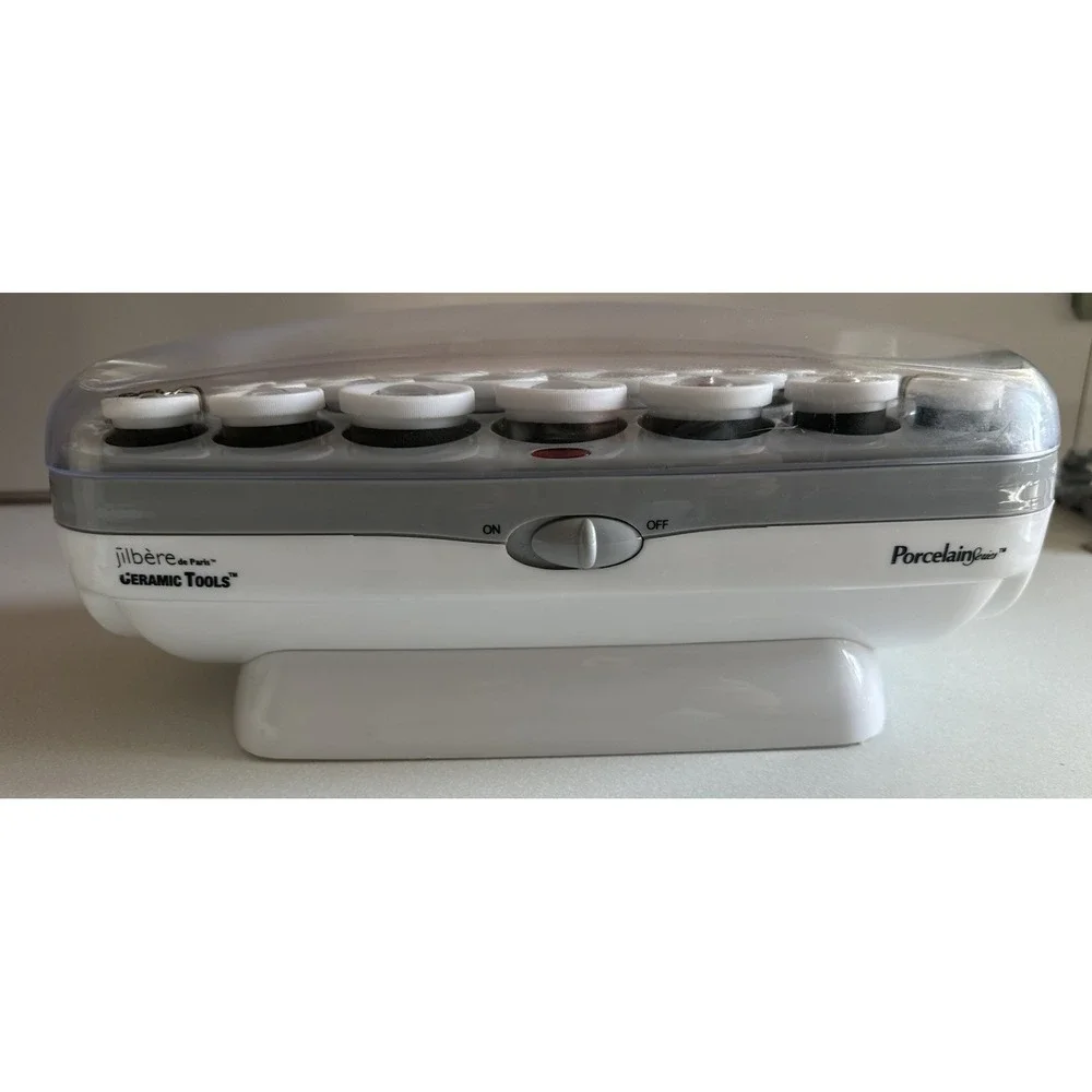 JILBERE DE PARIS Instant Heat 20 Hair Roller Curler Ceramic Tools Tested Works